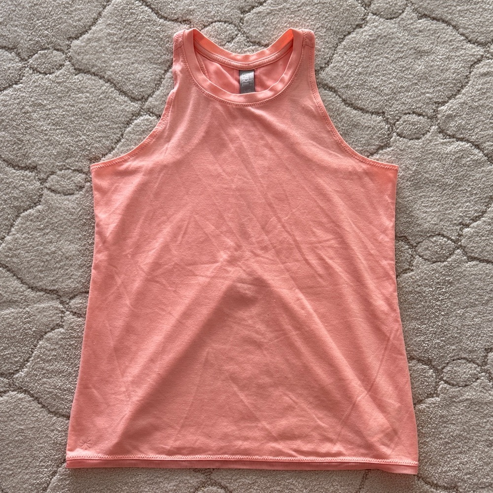 Peach Athleta Girl Sleeveless Top--L/12